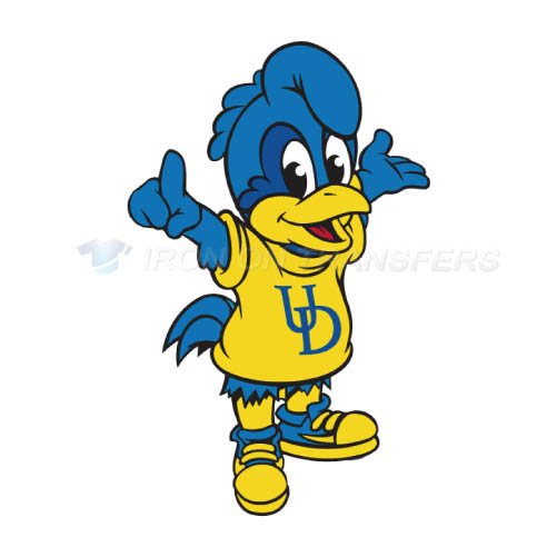 Delaware Blue Hens Iron-on Stickers (Heat Transfers)NO.4240